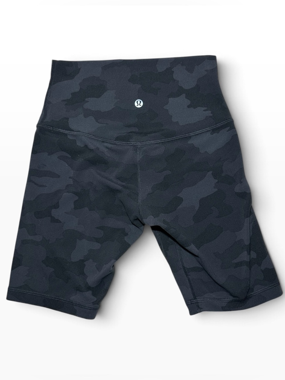 Lululemon Wunder Train High Rise Short Size 4 Camo 8" Heritage 365 Deep Coal